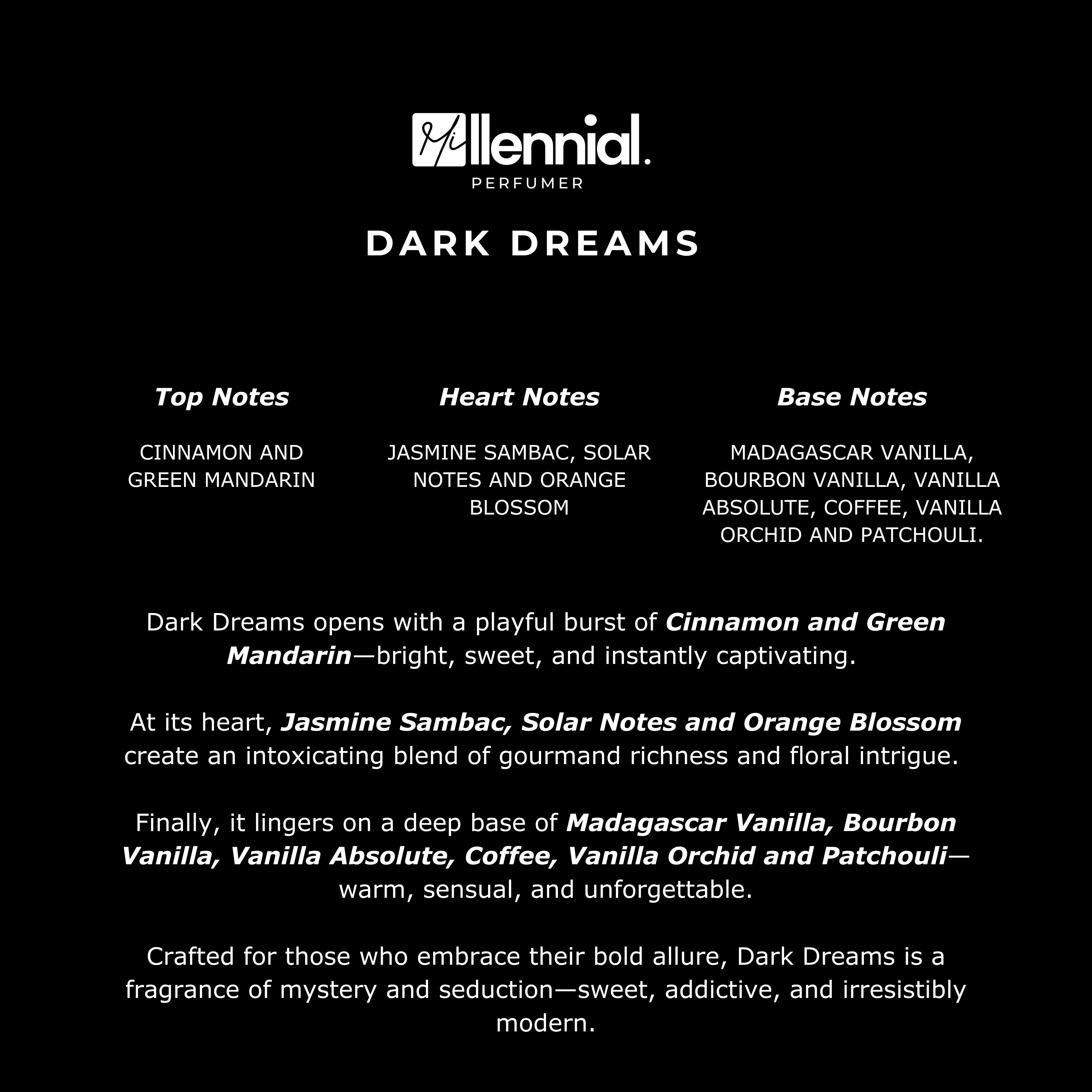 Millennial Perfumer™ – Dark Dreams | YSL's Black Opium Le Parfum Type (Profile Match) | Captivating Dark Coffee Floral | Bold Feminine Statement - Image 6