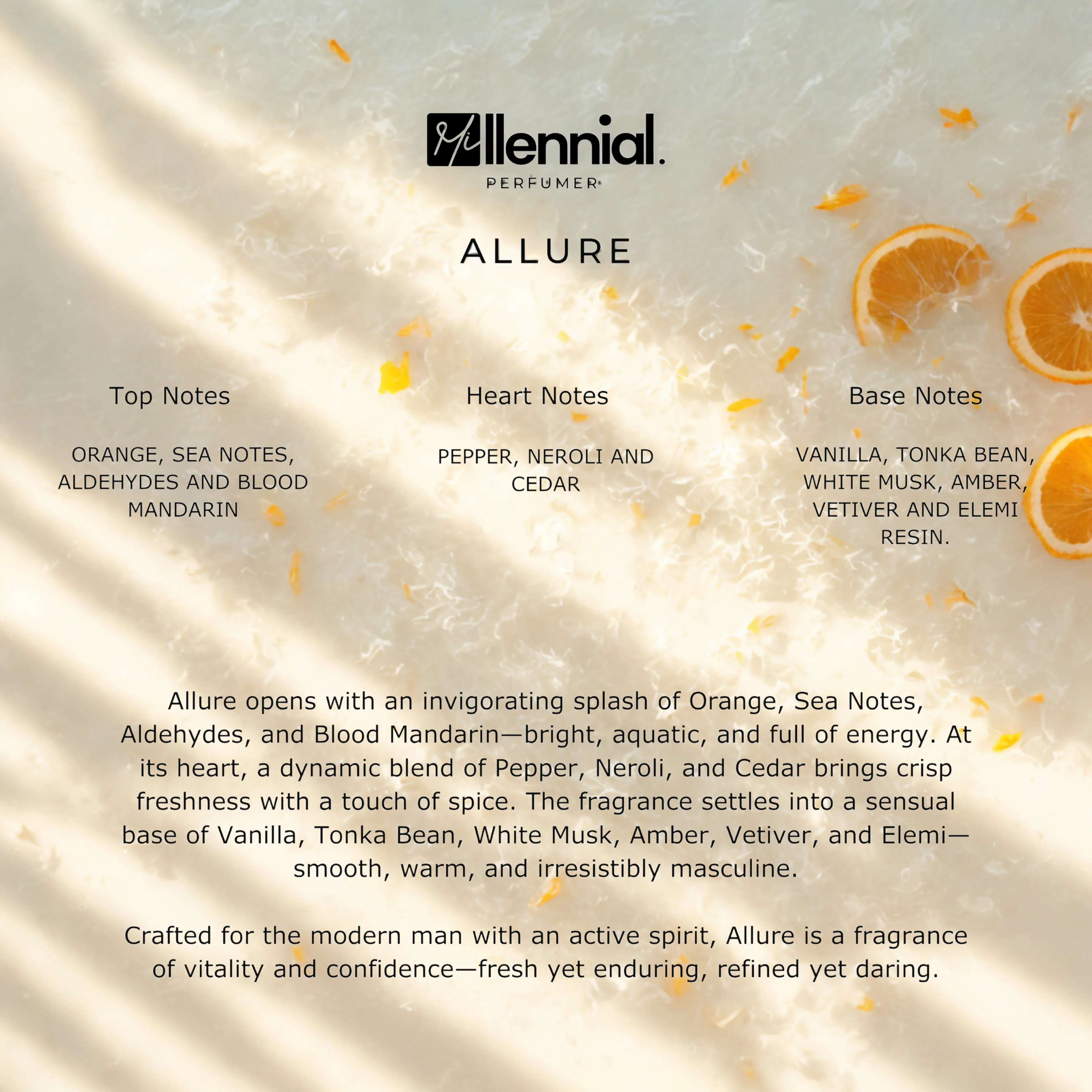 Millennial Perfumer™ – Allure | Channel Allure Homme Sport Type (Profile Match) | Fresh Spicy Citrus | Energetic Masculine Freshness - Image 6