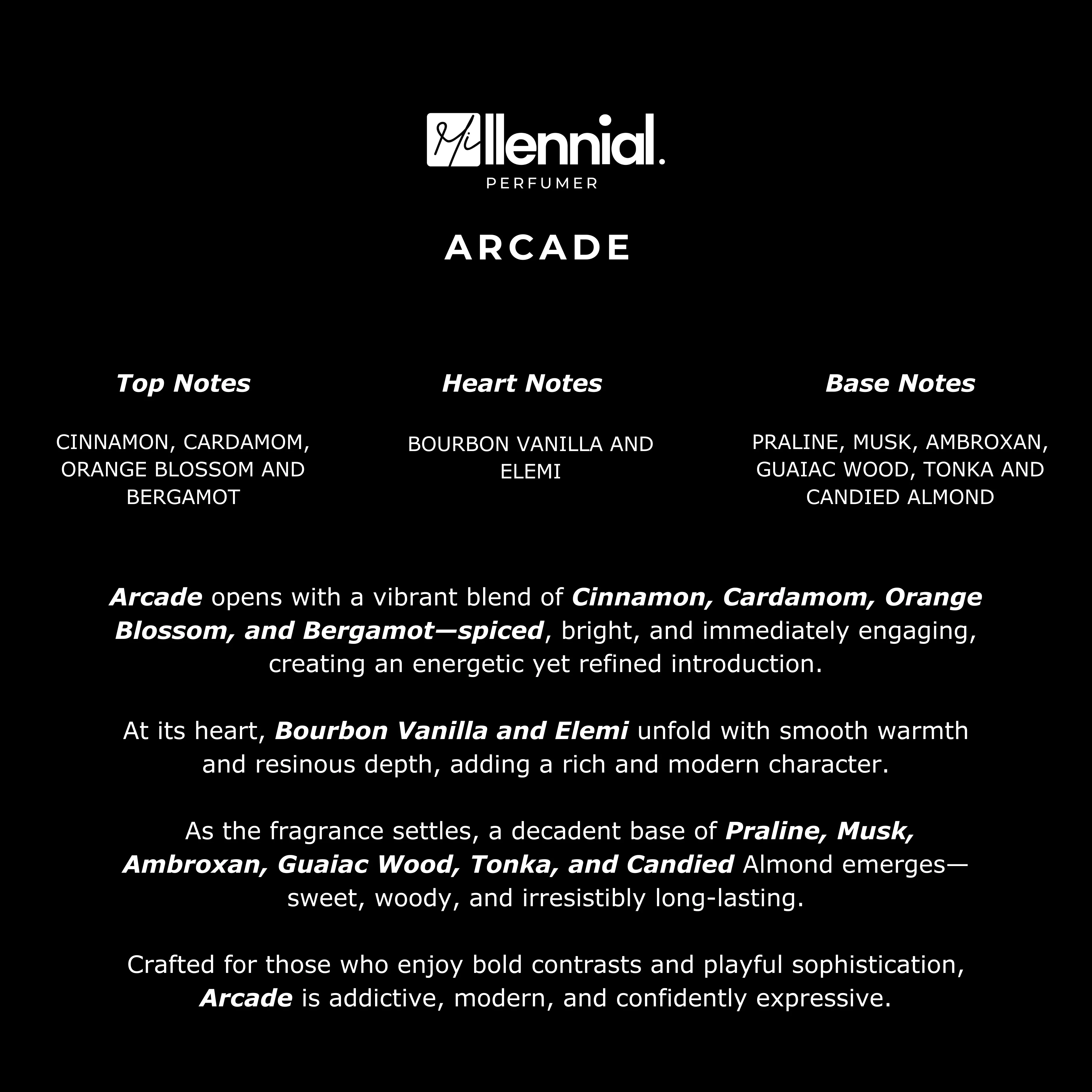 Millennial Perfumer™ – Arcade | PDM Althair Type (Profile Match) | Luxurious Amber Vanilla | Warm Sensual & Long-Lasting - Image 6