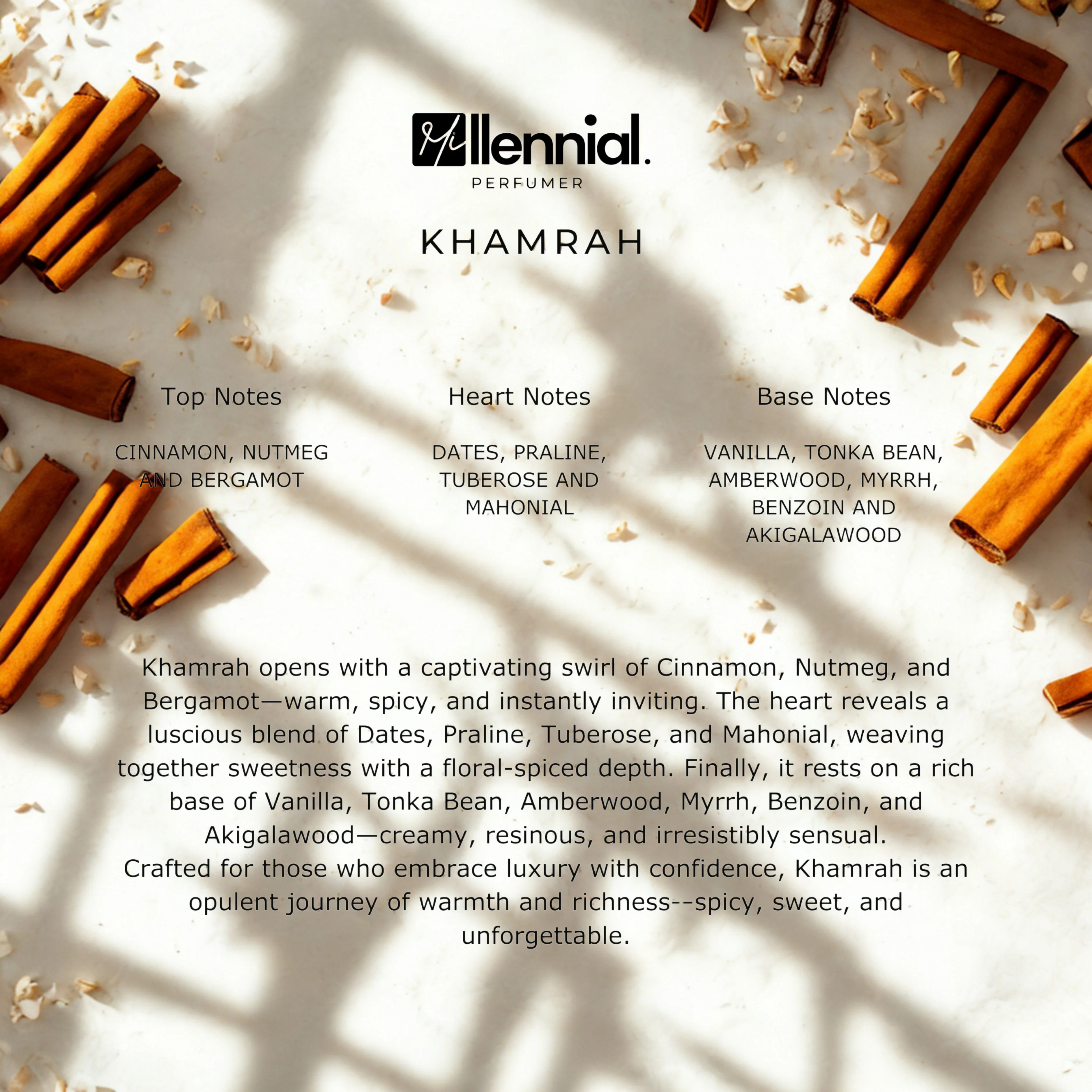 Millennial Perfumer™ – Khamrah | Lattaafaa Khamrah Qahwa Type (Profile Match) | Warm Spicy Gourmand | Rich & Long-Lasting Unisex Scent - Image 5
