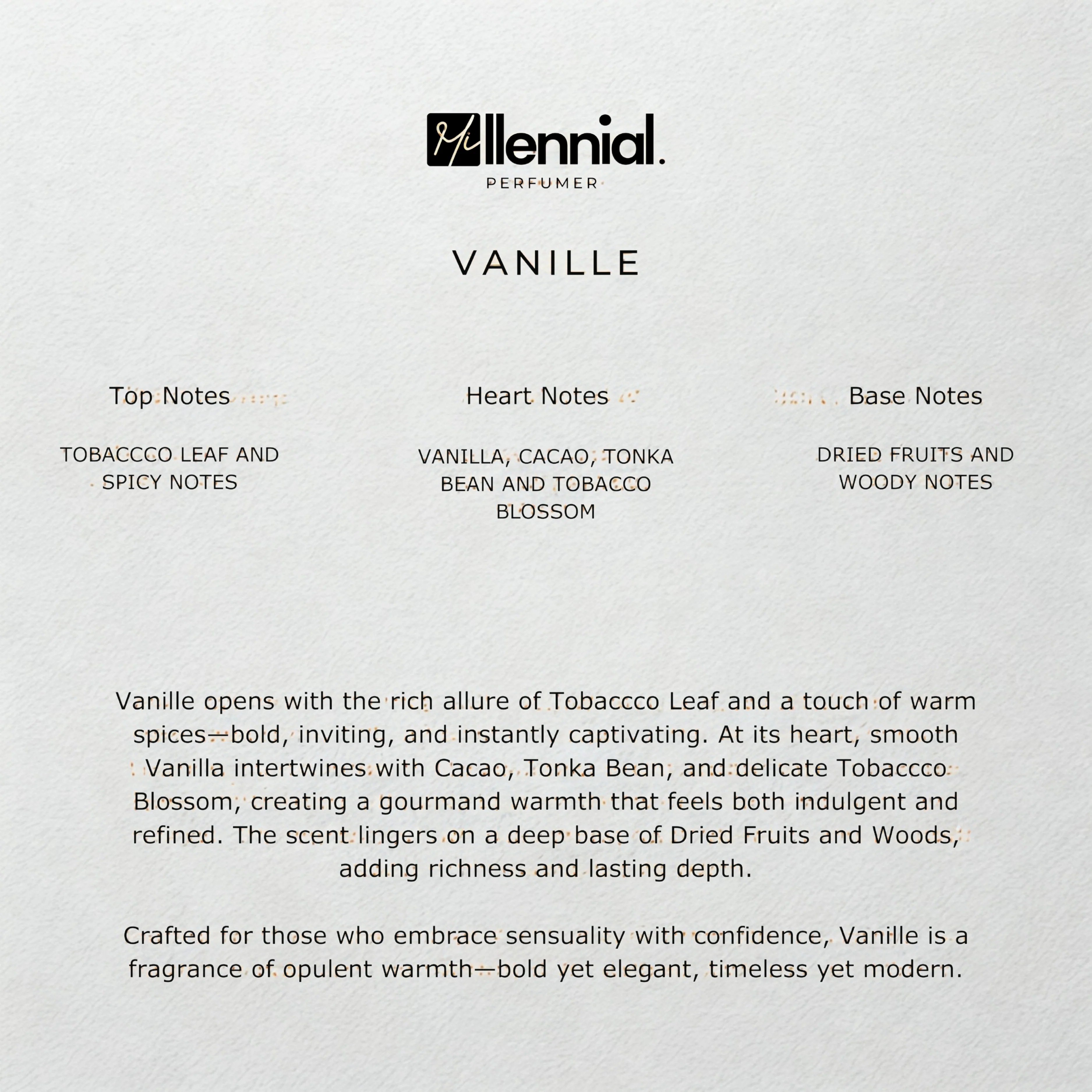 Millennial Perfumer™ – Vanille | TF's Tobacco Vanille Type (Profile Match) | Warm Sweet & Tobacco-Rich | Cosy Luxury Unisex Warmth - Image 6