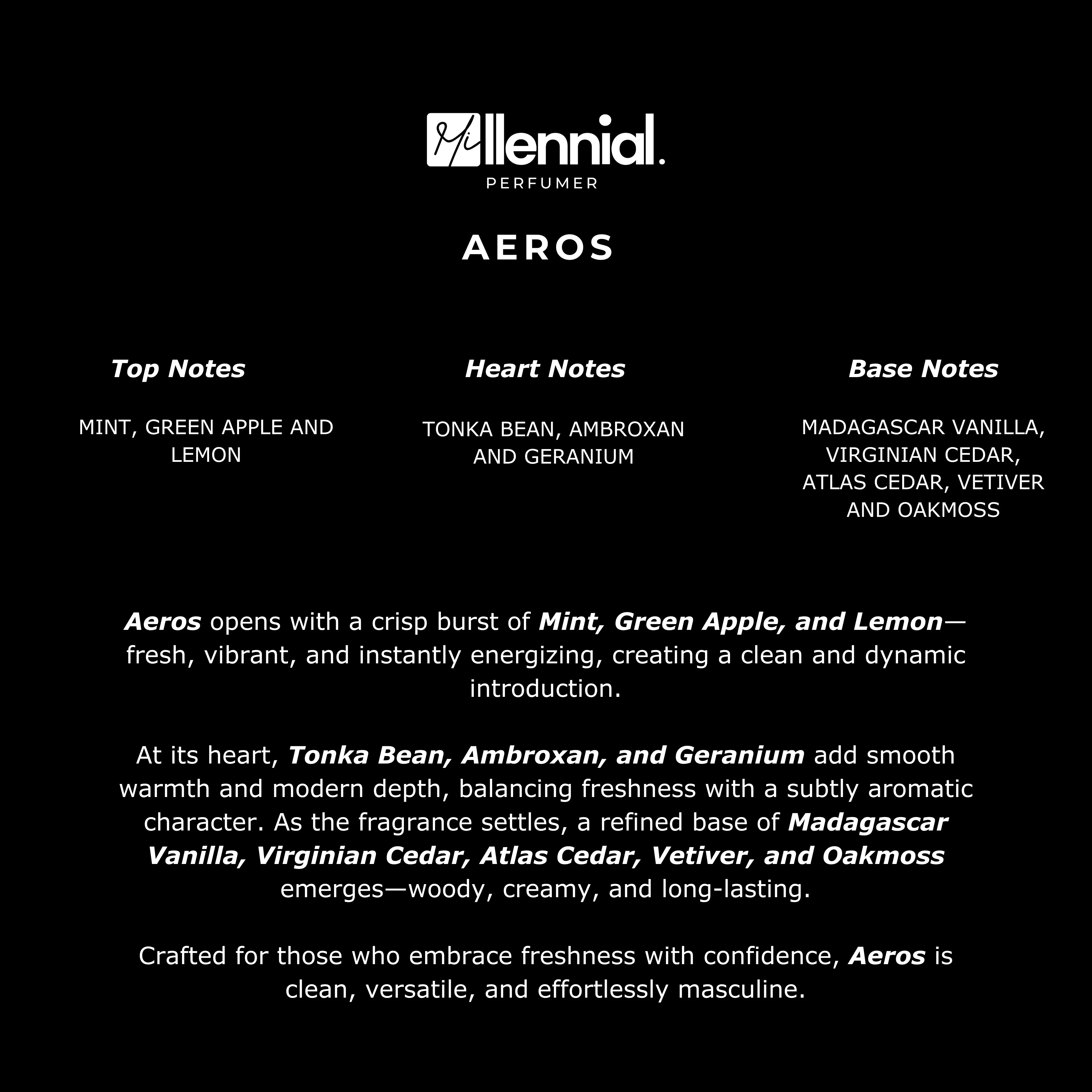 Millennial Perfumer™ – Aeros | Versaace Eros Type (Profile Match) | Fresh Aromatic Vanilla | Luxury Fragrance for Men - Image 6
